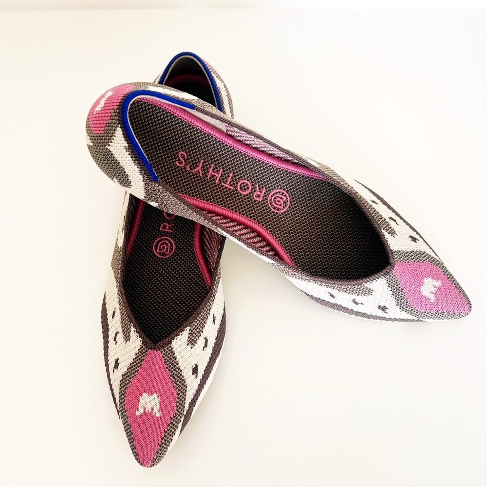 Rothy's Retired The Point Moroccan Rose RARE Limited Edition in a Women's size 9 - Picture 6 of 11